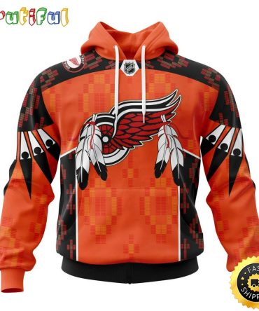 Customized Nhl Detroit Red Wings Hoodie Specialized Design Child Lives Matter 2023 All Over Print 3D Hoodie Unisex Hoodie Tshirt