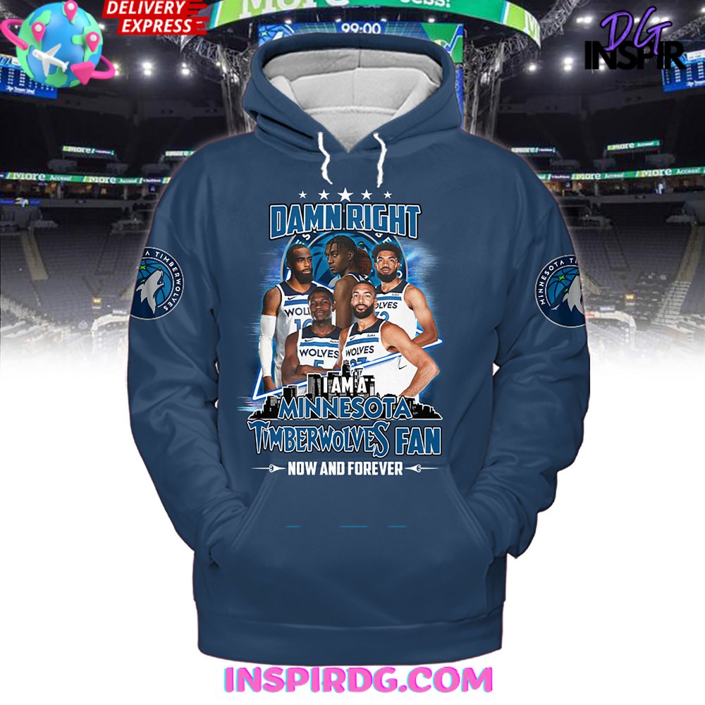 Damn Right Minnesota Timberwolves Fan Premium Shirt - Image 12