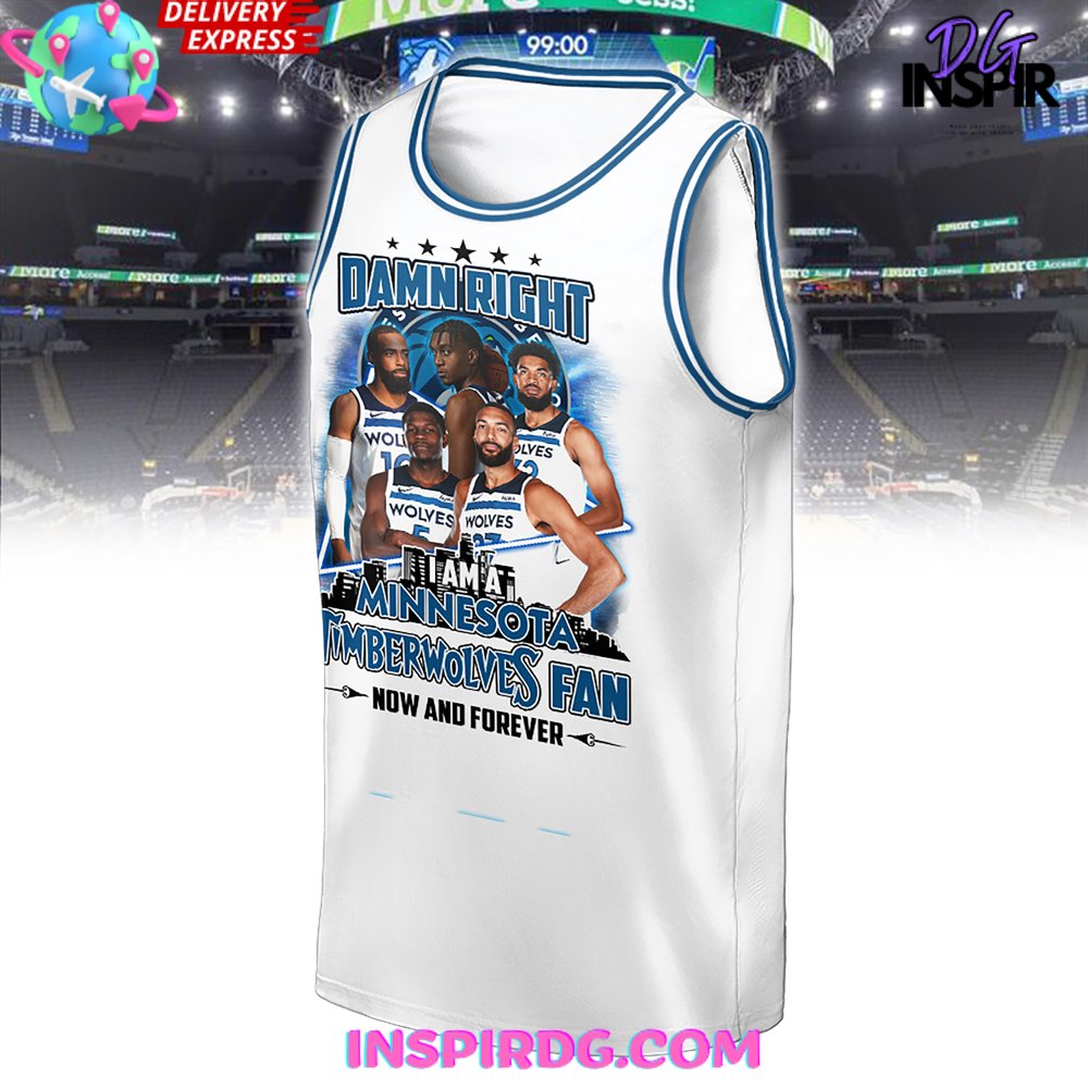 Damn Right Minnesota Timberwolves Fan Premium Shirt - Image 9