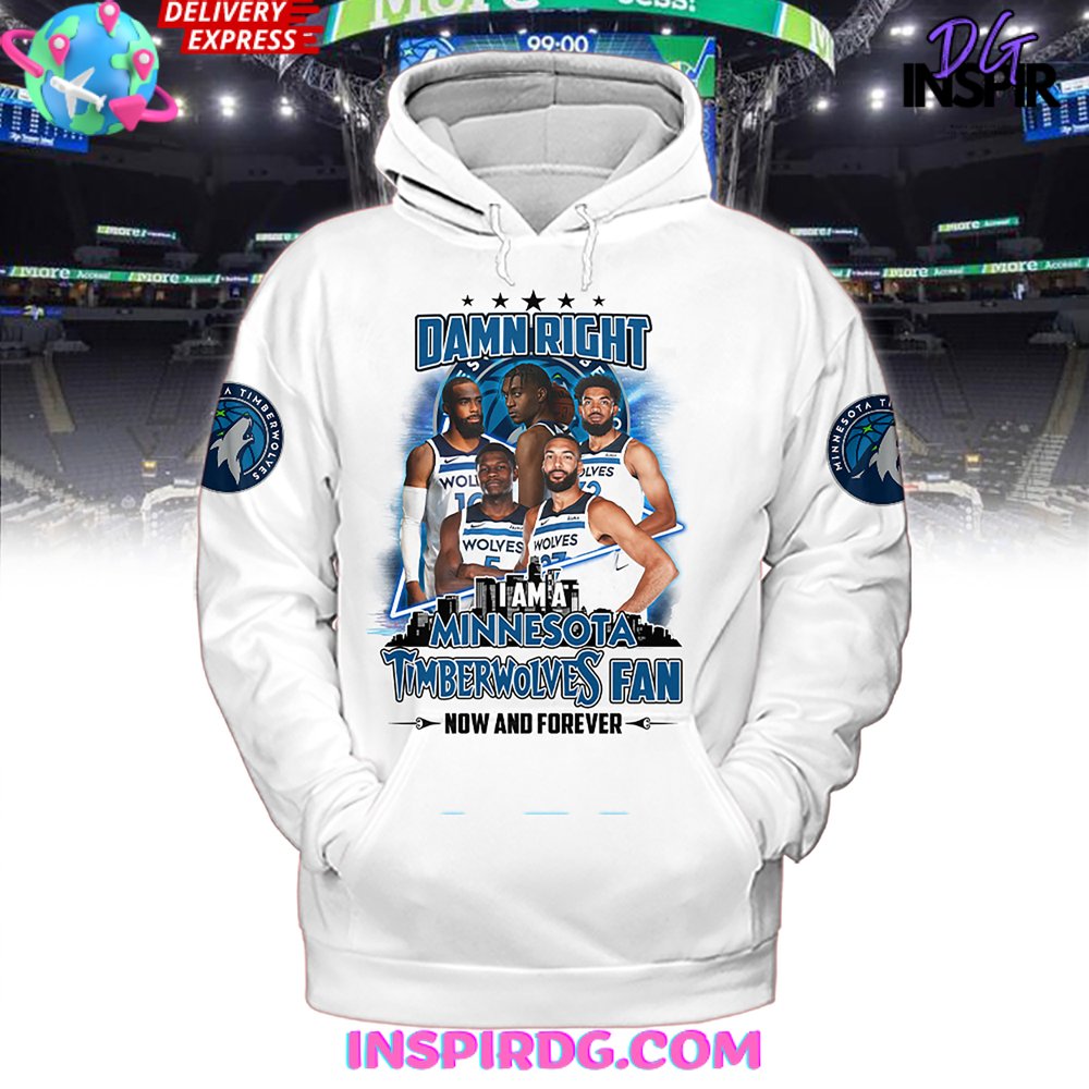 Damn Right Minnesota Timberwolves Fan Premium Shirt - Image 7