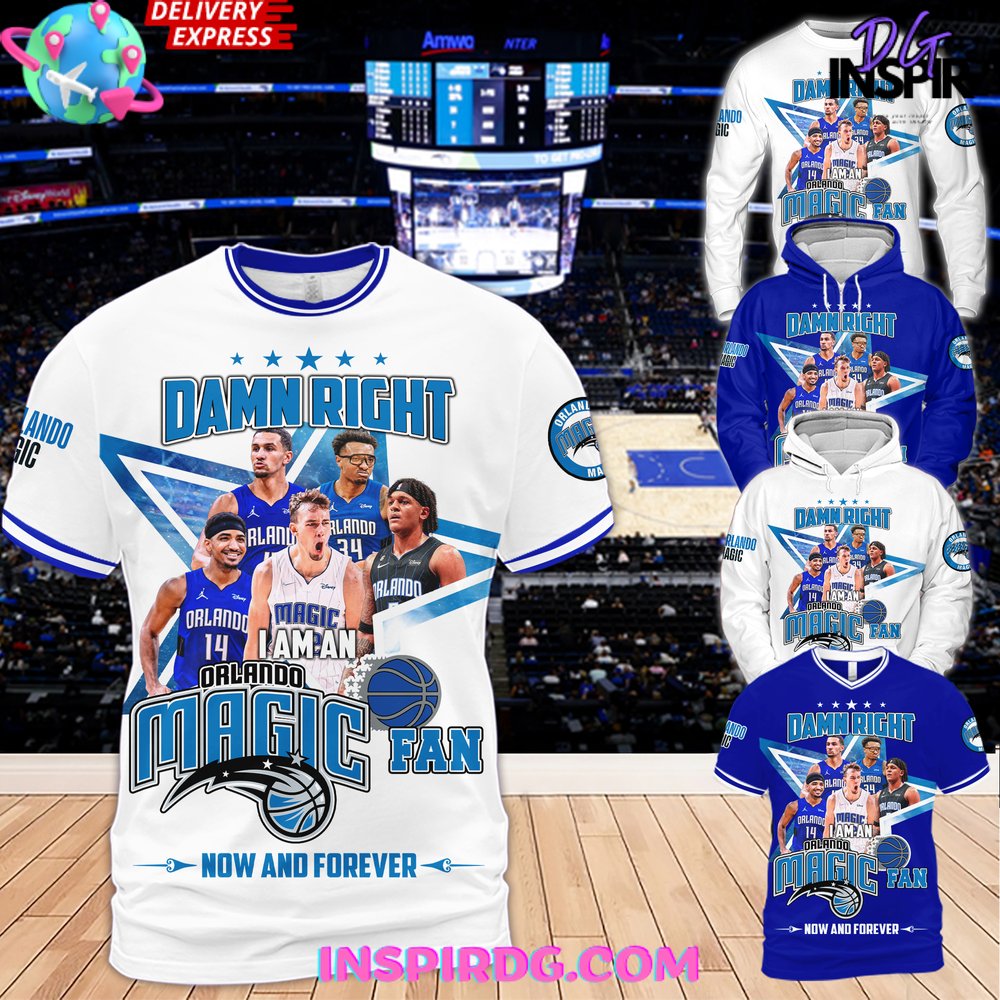 Damn Right Orlando Magic Fan Premium Shirt