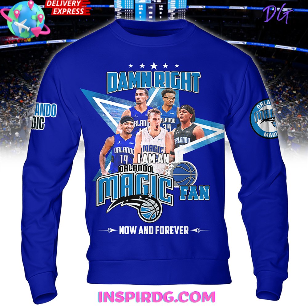 Damn Right Orlando Magic Fan Premium Shirt - Image 4