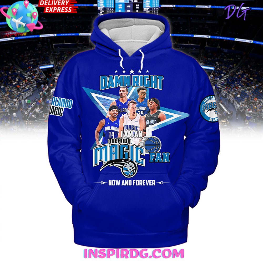 Damn Right Orlando Magic Fan Premium Shirt - Image 3