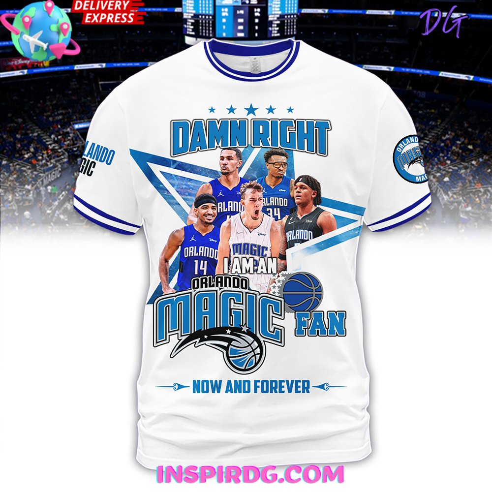 Damn Right Orlando Magic Fan Premium Shirt - Image 12
