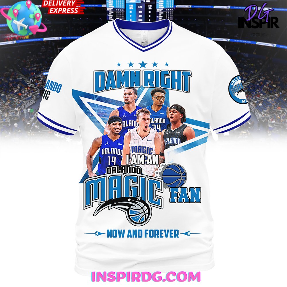 Damn Right Orlando Magic Fan Premium Shirt - Image 11