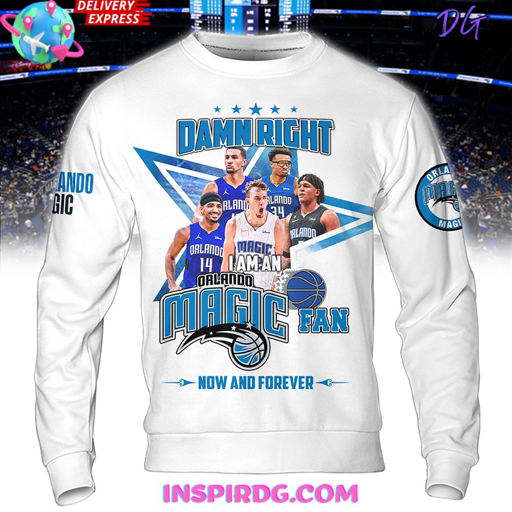 Damn Right Orlando Magic Fan Premium Shirt - Image 9