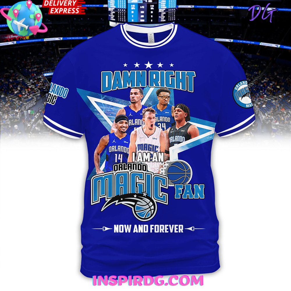 Damn Right Orlando Magic Fan Premium Shirt - Image 7