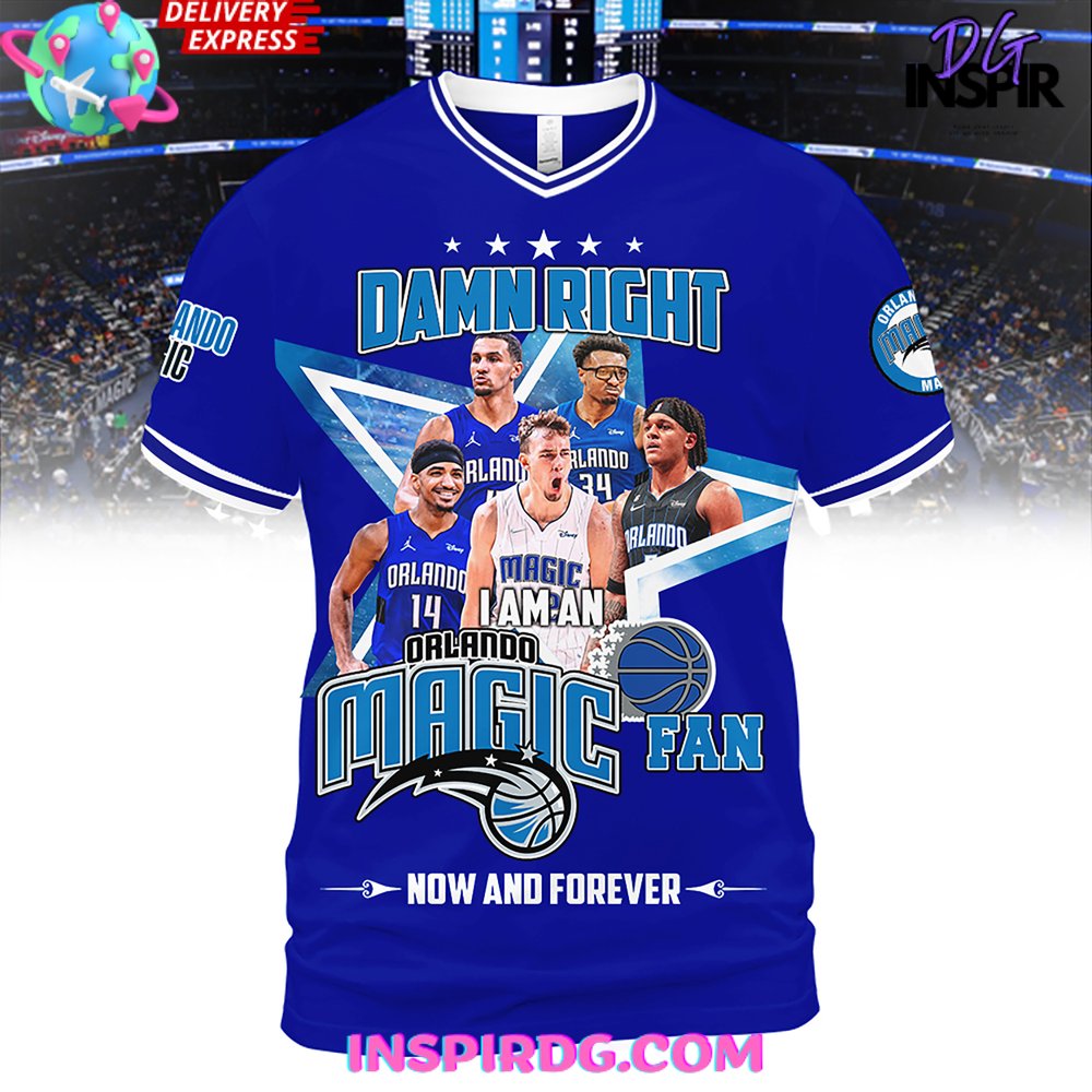Damn Right Orlando Magic Fan Premium Shirt - Image 6