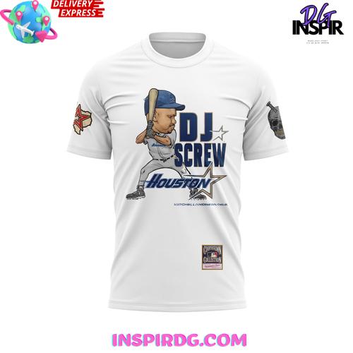 Dj Screw Day Houston Chopped N’ Screwed White Edition T-Shirt - Image 2