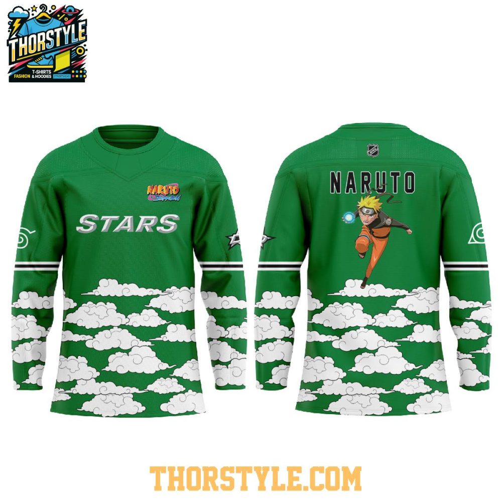 Dallas Stars Naruro Shippuden Night 2026 Hockey Jersey - Image 2