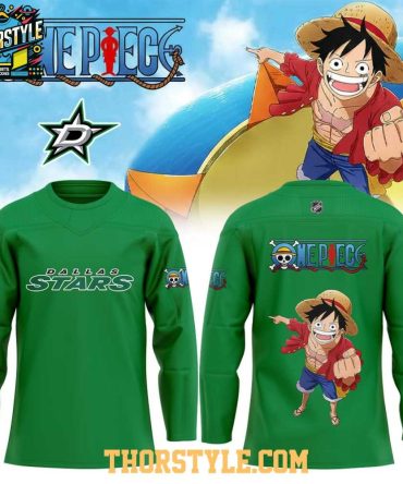Dallas Stars One Piece Into The Grand Line 2026 Hockey Jersey