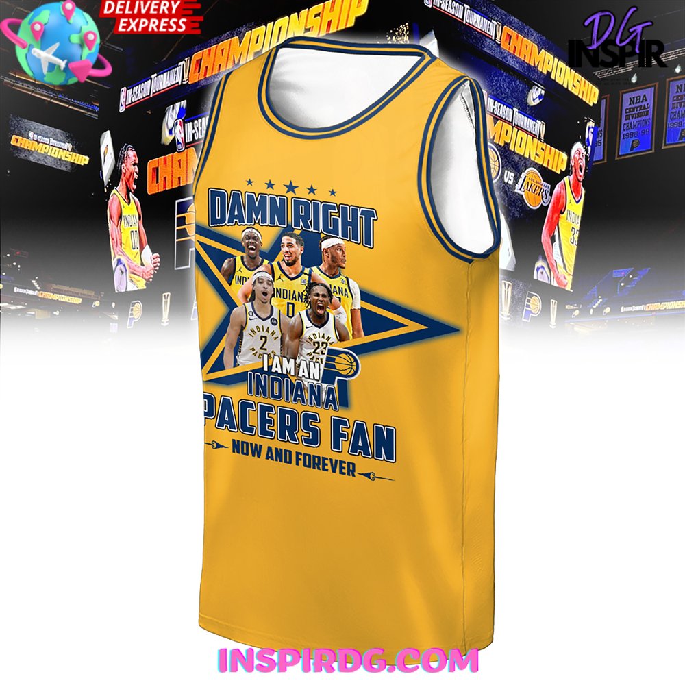 Damn Right Indiana Pacers Fan Forever Premium Shirt - Image 5