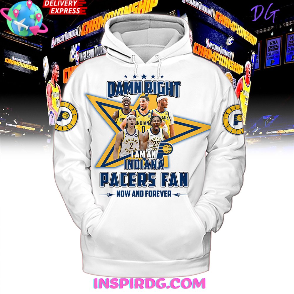Damn Right Indiana Pacers Fan Forever Premium Shirt - Image 8