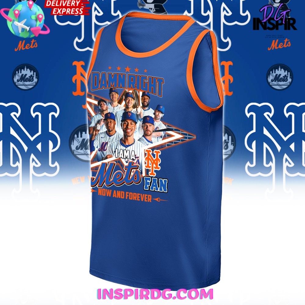 Damn Right New York Mets Fan Forever Premium Shirt - Image 10