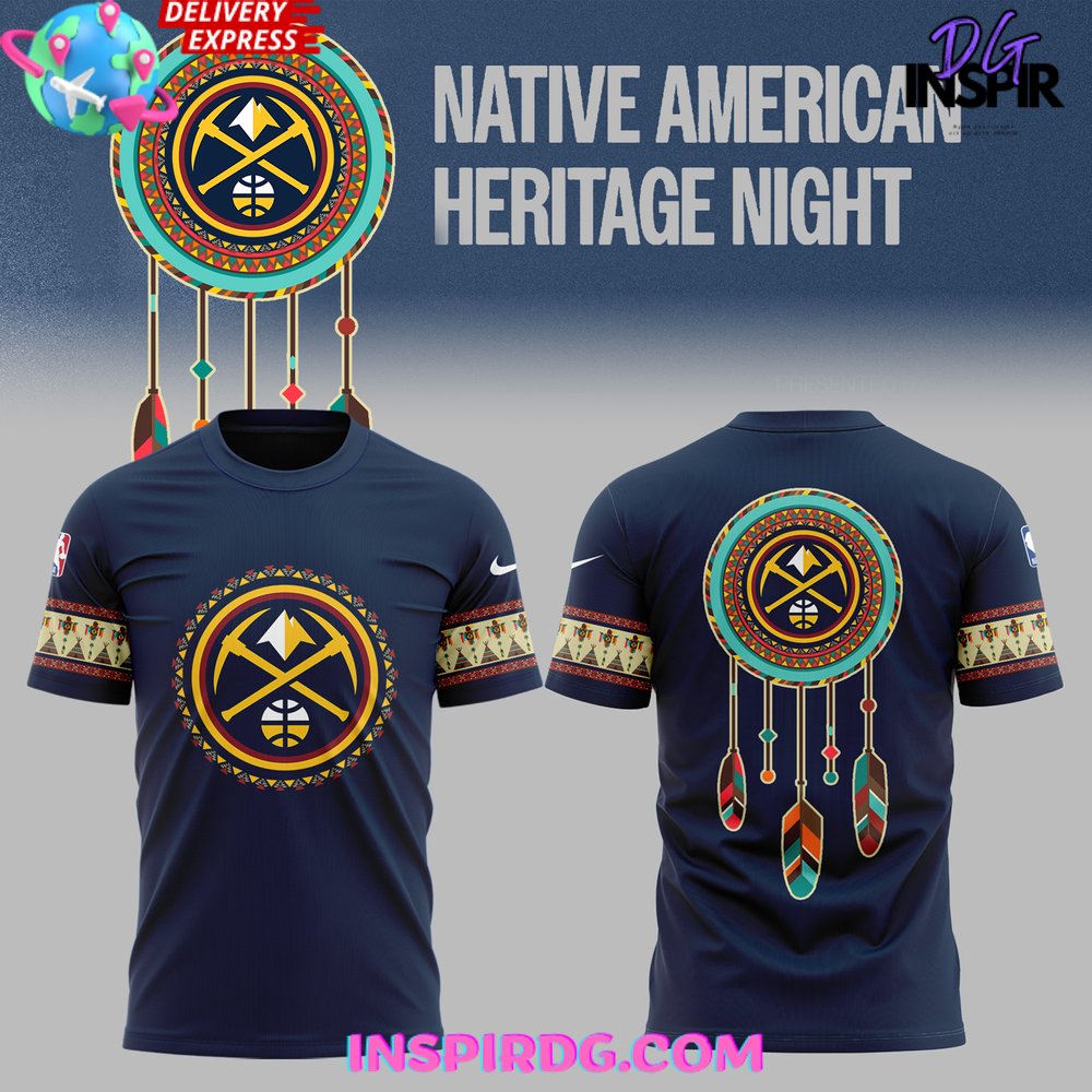 Denver Nuggets Native American Heritage Special T-Shirt