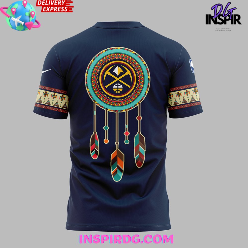 Denver Nuggets Native American Heritage Special T-Shirt - Image 3