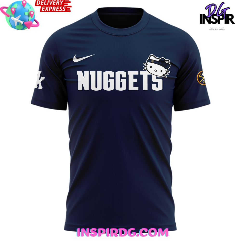 Denver Nuggets X Hello Kitty Night Performance T-Shirt - Image 2