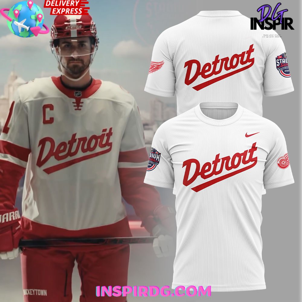 Detroit Red Wings 2025 Stadium Series Nhl T-Shirt