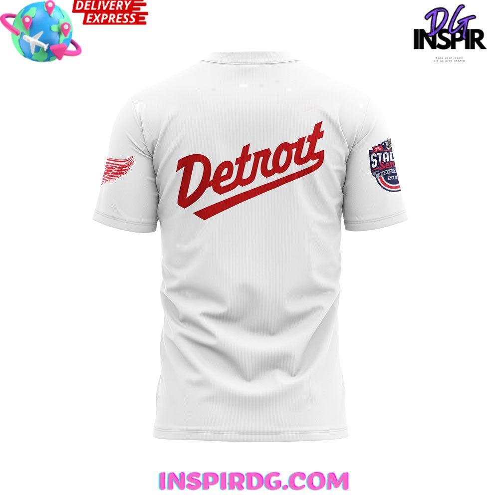 Detroit Red Wings 2025 Stadium Series Nhl T-Shirt - Image 3
