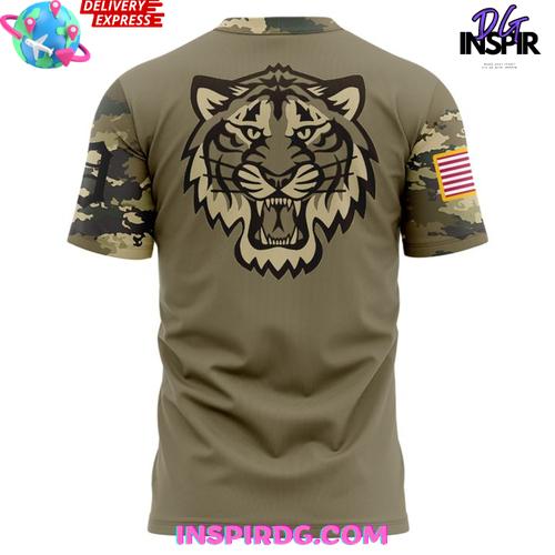Detroit Tigers Military Appreciation Night 2025 Shirt Collection - Image 6