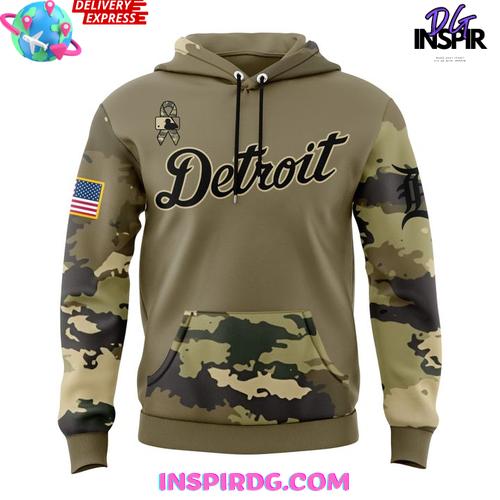Detroit Tigers Military Appreciation Night 2025 Shirt Collection - Image 8