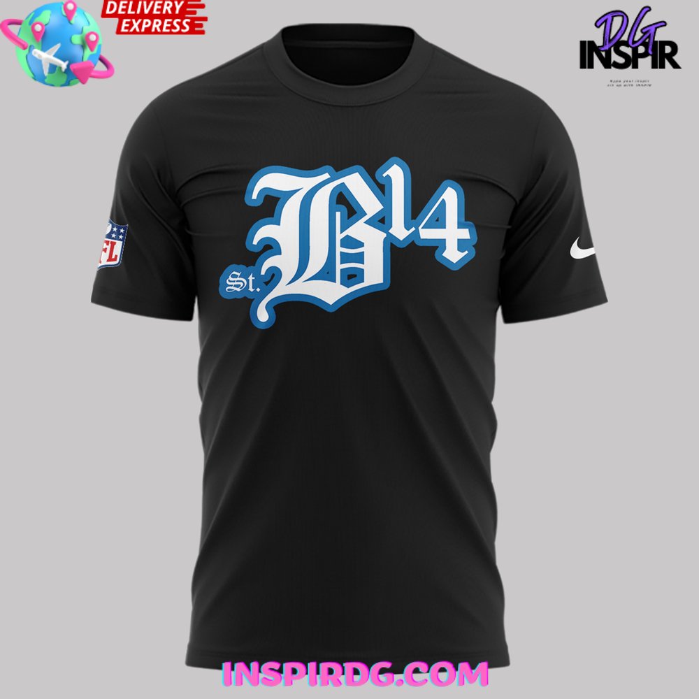 Detroit Vs Everybody Saint Brown Black T-Shirt - Image 2