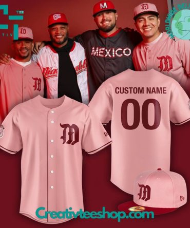 Diablos Rojos Del Mexico X Roji Lmb 2025 Special Baseball Jersey
