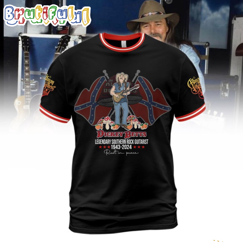 Dickey Betts Legendary Southern Rock Guitarist 1943 2024 Signature