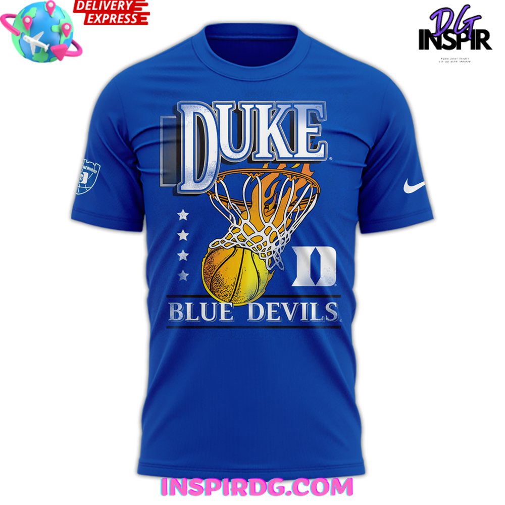 Duke Blue Devils Basketball 2024 T-Shirt - Image 2