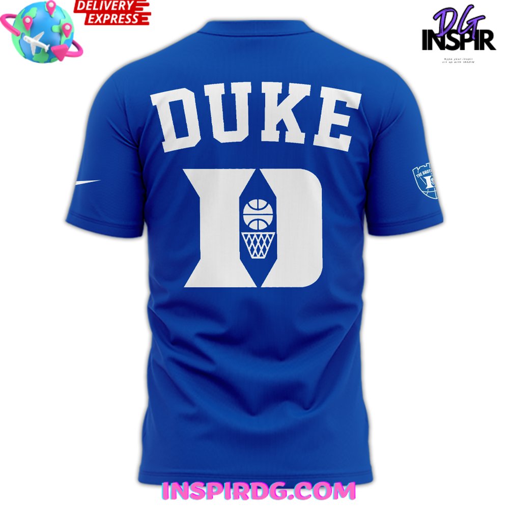 Duke Blue Devils Basketball 2024 T-Shirt - Image 3