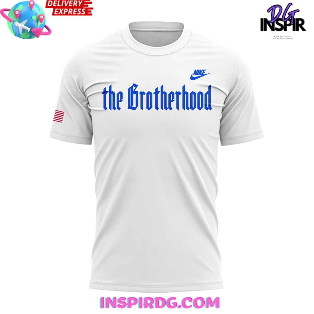 Duke Blue Planet The Brotherhood 2024 White T-Shirt - Image 2