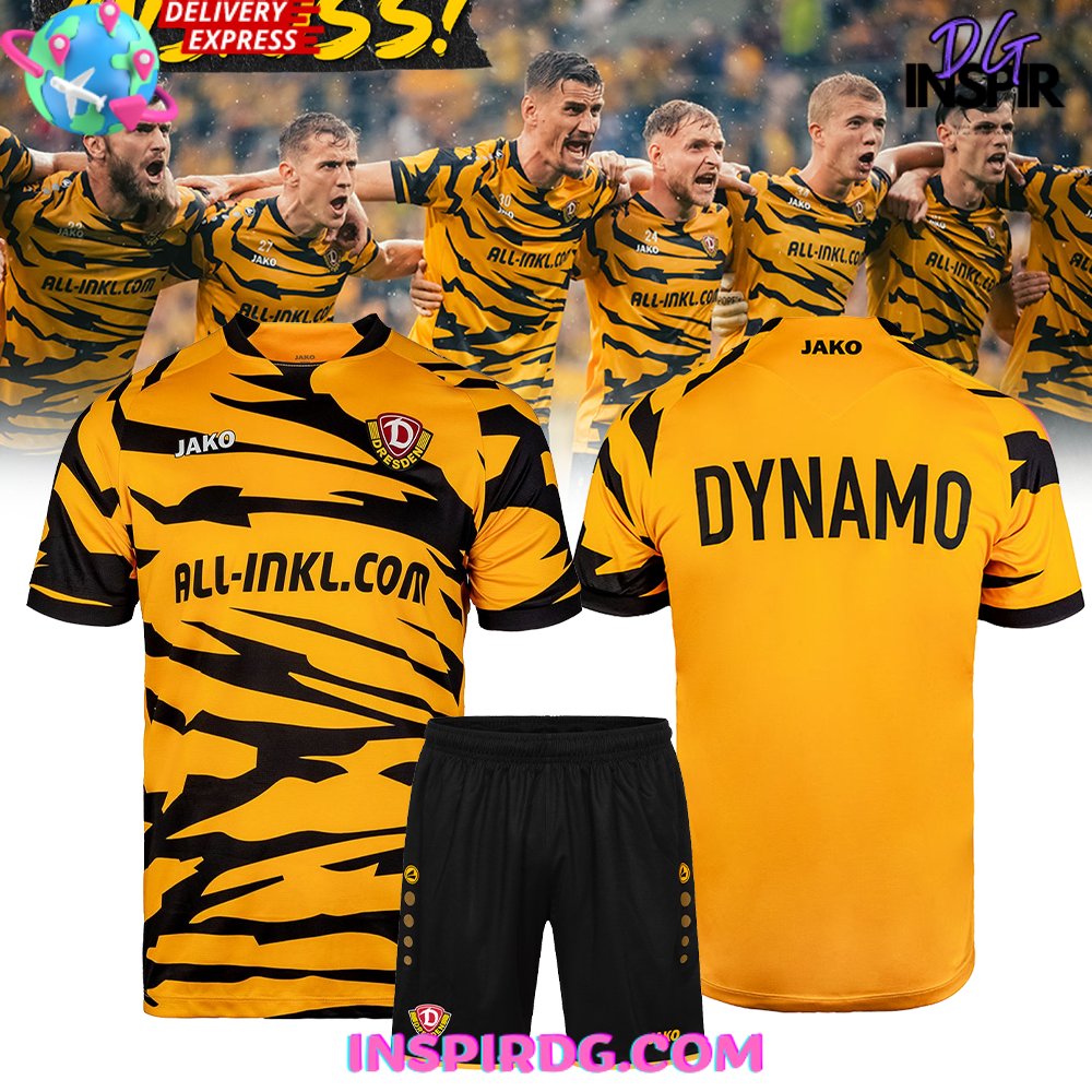 Dynamo Dresden Football 2024 New Jersey