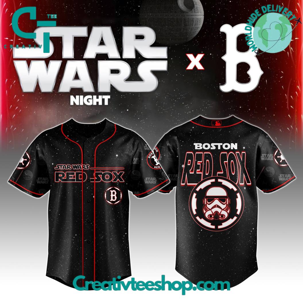 Boston Red Sox Mlb X Star Wars Night 2025 Special Edition Baseball Jersey