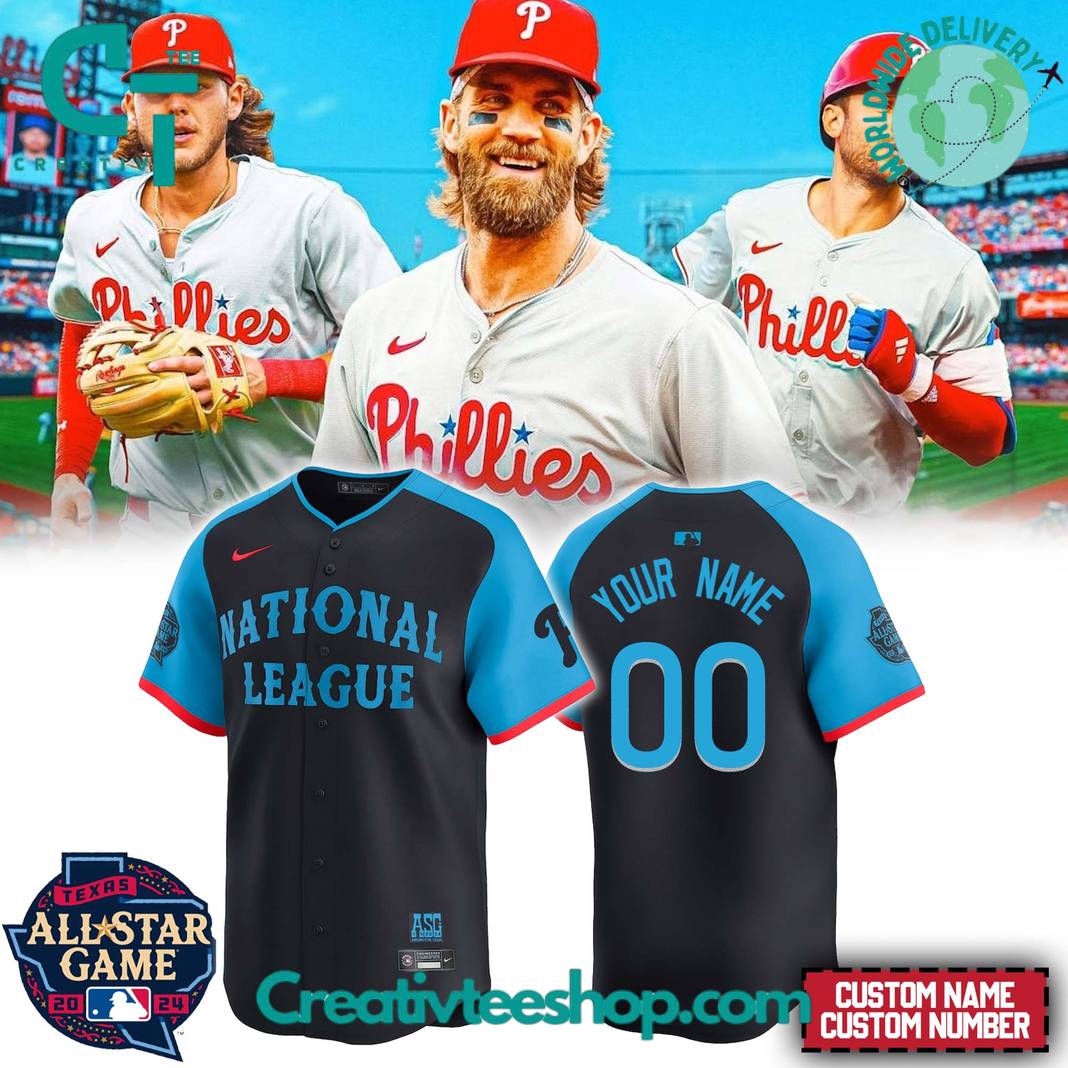 Philadelphia Phillies 2024 Mlb All Star Game Baseball Jersey