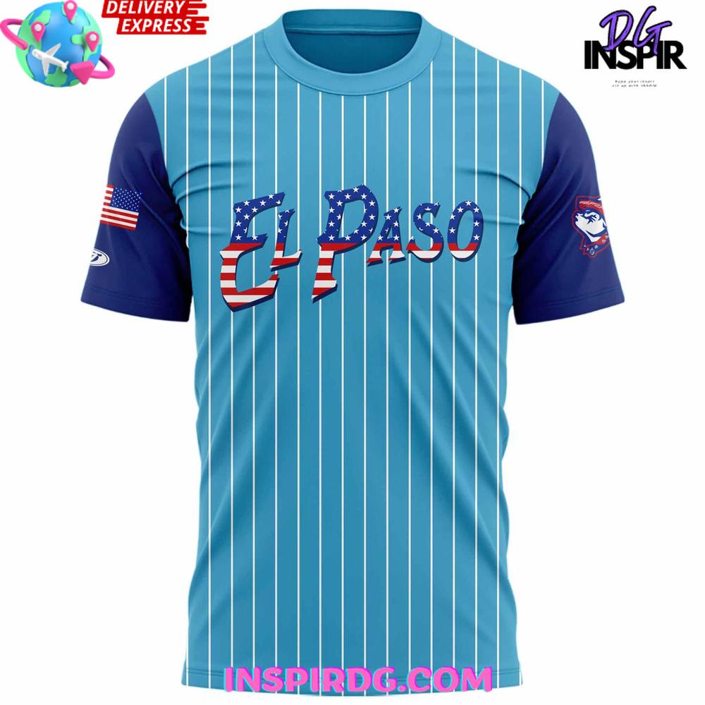 El Paso Chihuahuas Stars & Stripes Special T-Shirt - Image 2