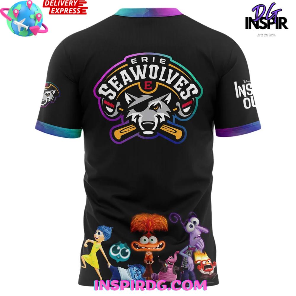 Erie Seawolves X Inside Out 2 Special T-Shirt - Image 3