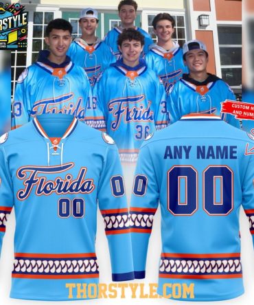 Florida Gators Ice Hockey Savannah Hockey Classic 2026 Personalized Hockey Jersey