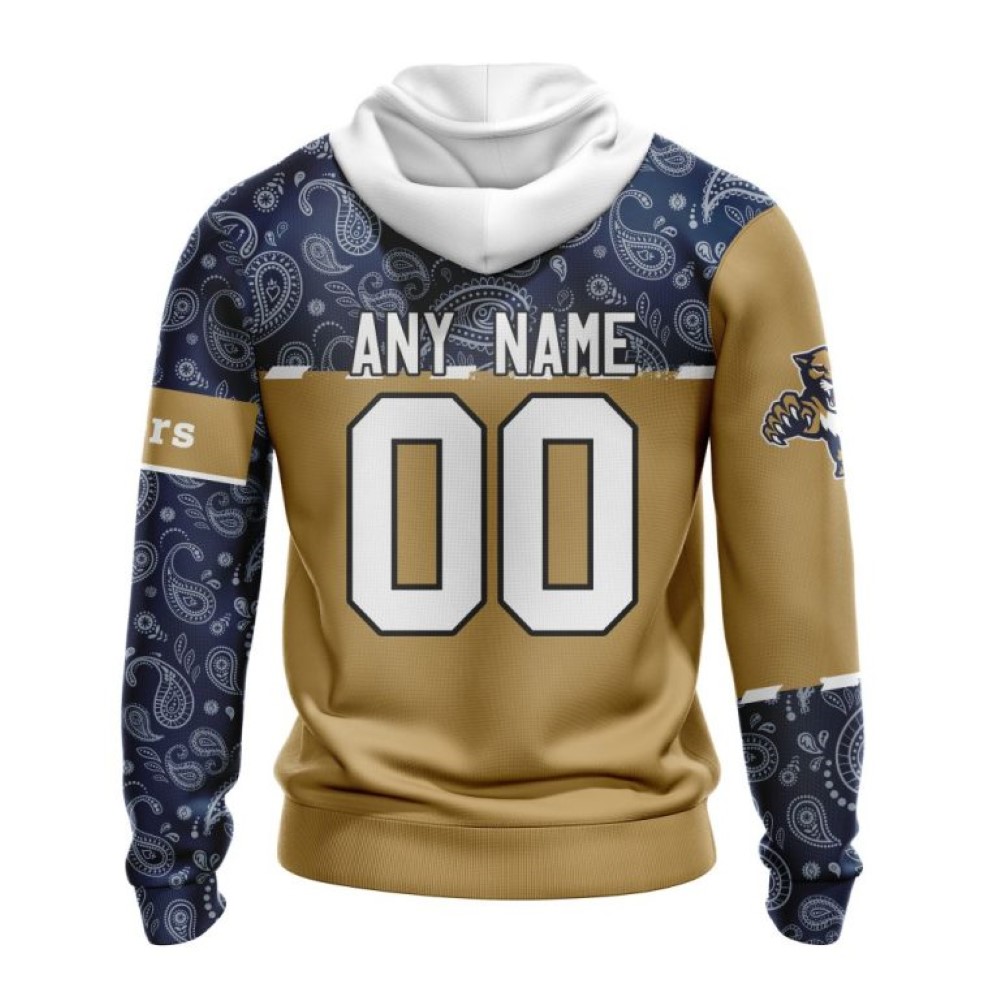 Personalized Nhl Florida Panthers Hoodie Specialized Hockey With Paisley All Over Print Hoodie Unisex Tshirt Hoodie - Image 2