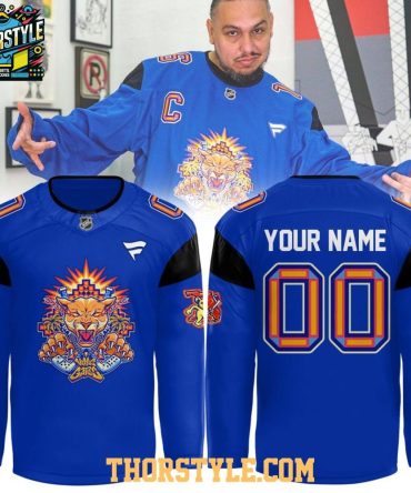 Florida Panthers Vamos Gatos Night 2026 Personalized Hockey Jersey