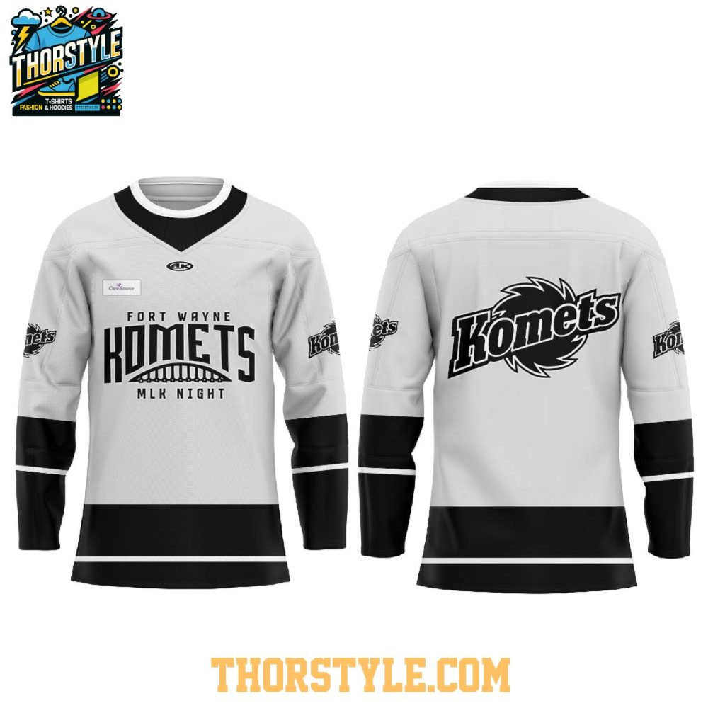 Fort Wayne Komets 2026 Martin Luther King Night Personalized Hockey Jersey - Image 2