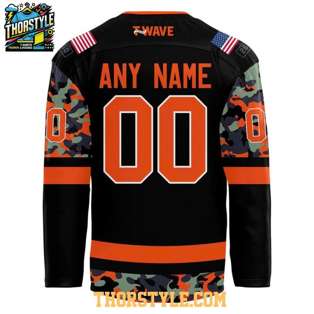 Fort Wayne Spacemen Military Appreciation Night 2025 Personalized Hockey Jersey - Image 3