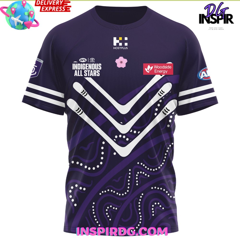 Fremantle Dockers 2025 Indigenous All Stars Jumper T-Shirt - Image 2