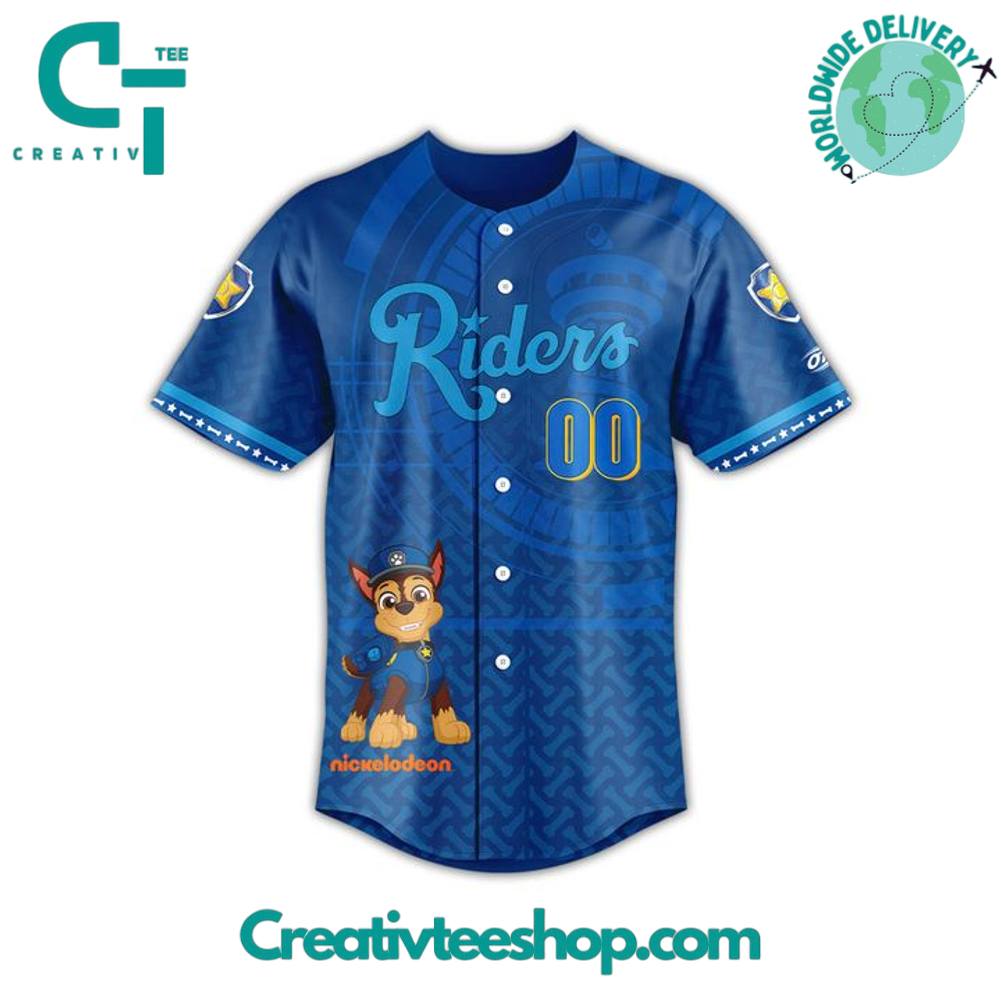 Frisco Roughriders X Paw Patrol Night 2025 Personalized Baseball Jersey - Image 2