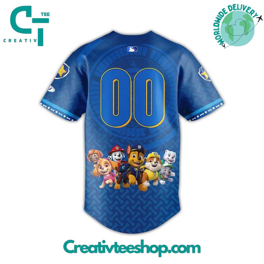Frisco Roughriders X Paw Patrol Night 2025 Personalized Baseball Jersey - Image 3