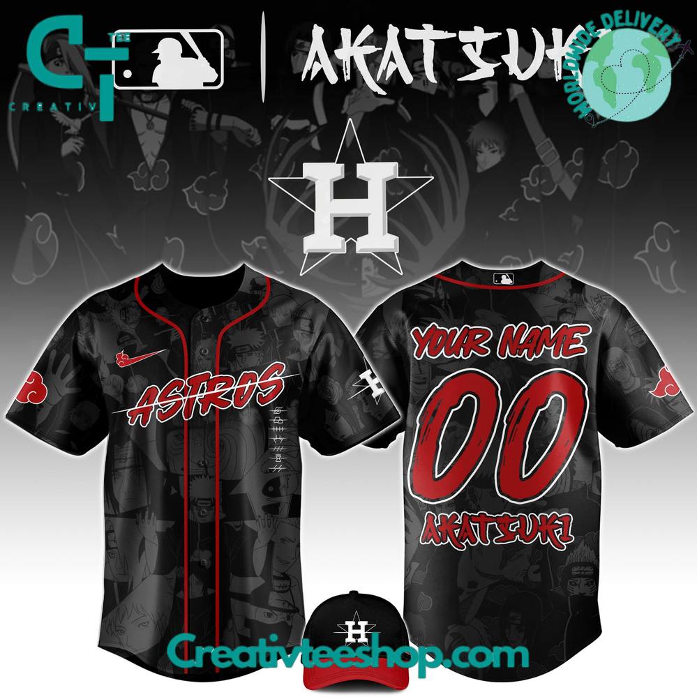 Houston Astros X Akatsuki Special Edition Baseball Jersey