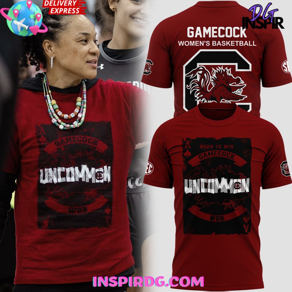 Gamecock Women’S Basketball Uncommon Special Red T-Shirt