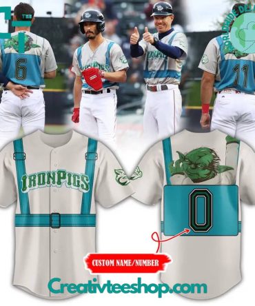 Lehigh Valley Ironpigs Star Wars Night 2025 Personalized Baseball Jersey