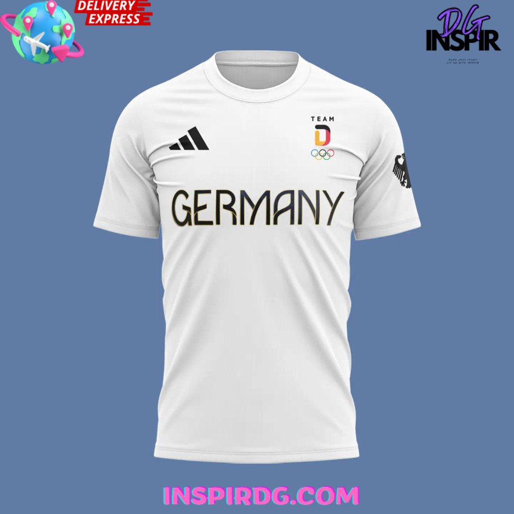 Germany Team D Olympic Paris 2024 T-Shirt - Image 3