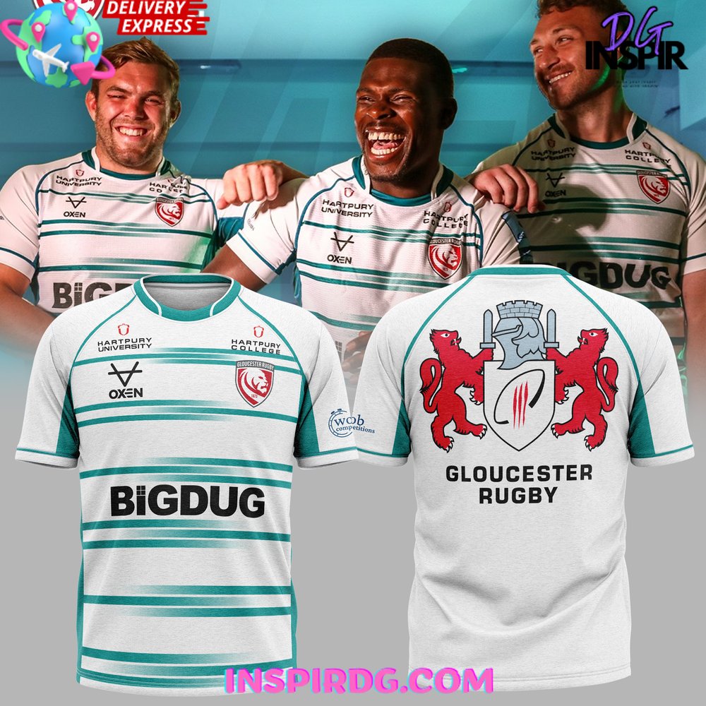 Gloucester Rugby 2024/25 Away Shirt