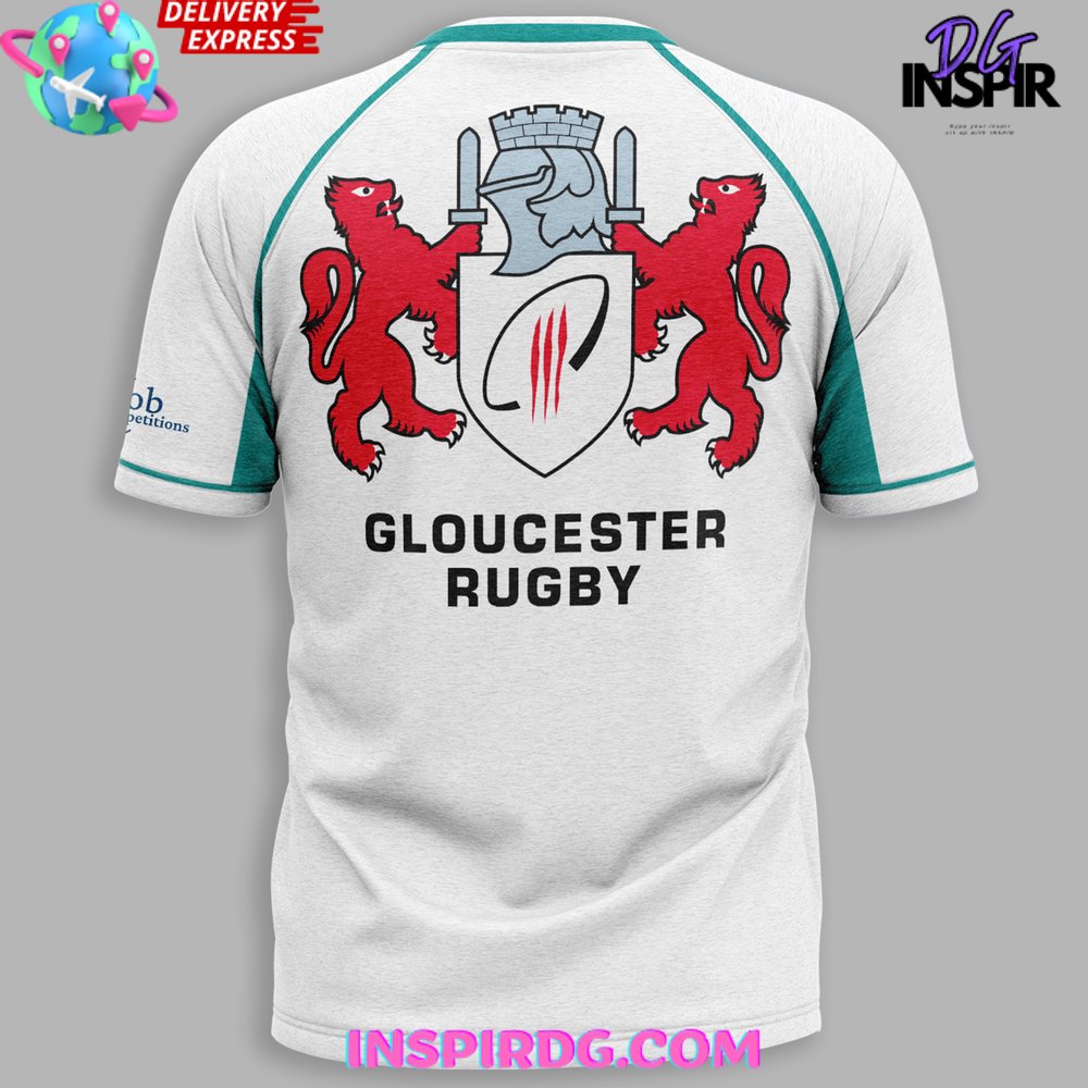 Gloucester Rugby 2024/25 Away Shirt - Image 3